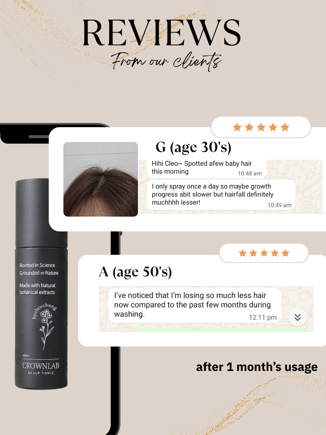 Client's review